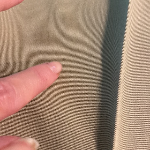 Docker’s Golf Khaki Tan Pants Pleated and Cuffed Bottoms W34 x L30 - Picture 3 of 16